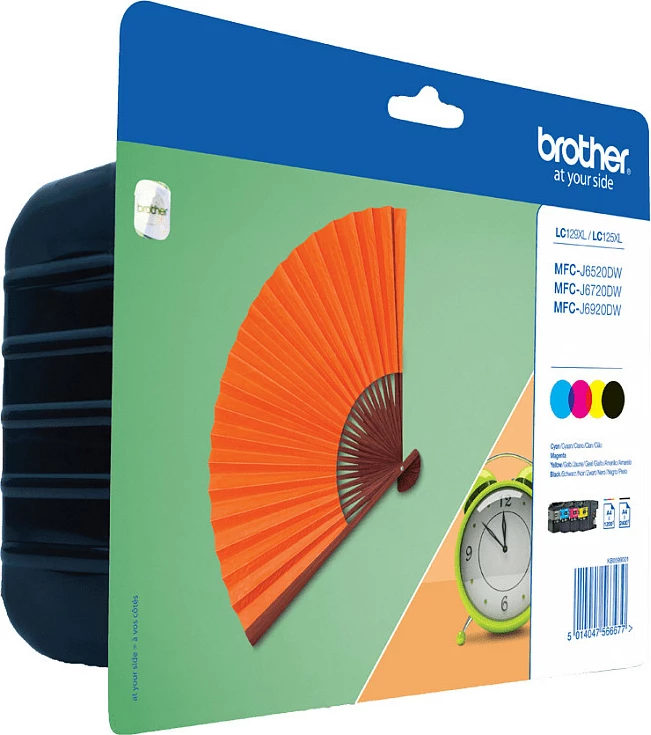 Kartrixhe boje Brother LC-129XLVALBP, multipack 4 copë (BK/C/M/Y)