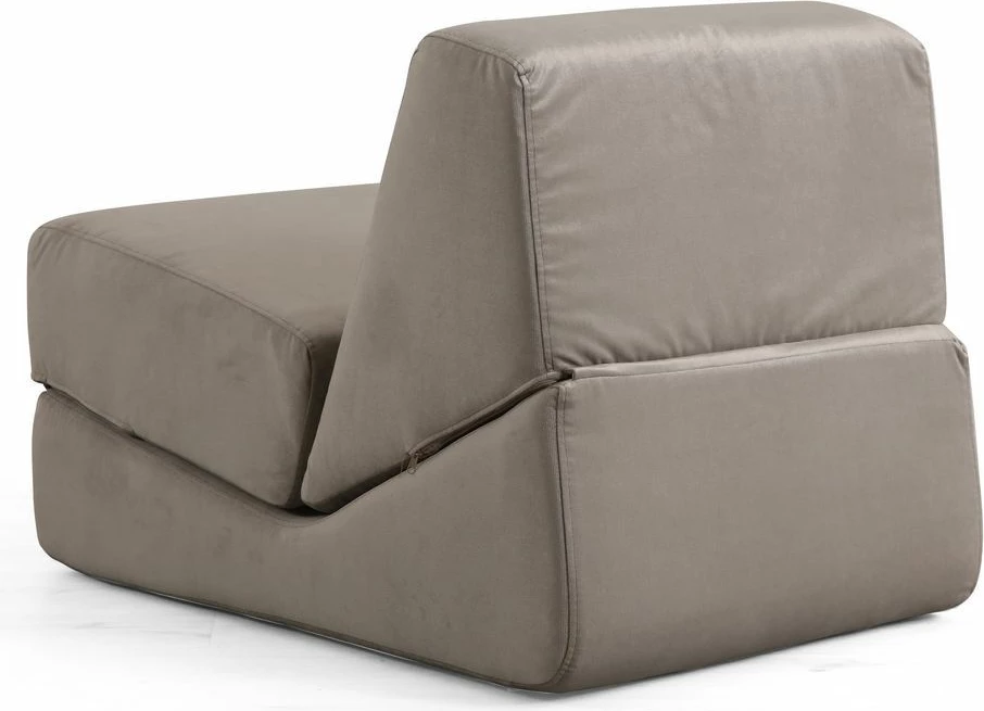 Krevat-karrige një vendi, ngjyrë bezhë, Origami Convertable