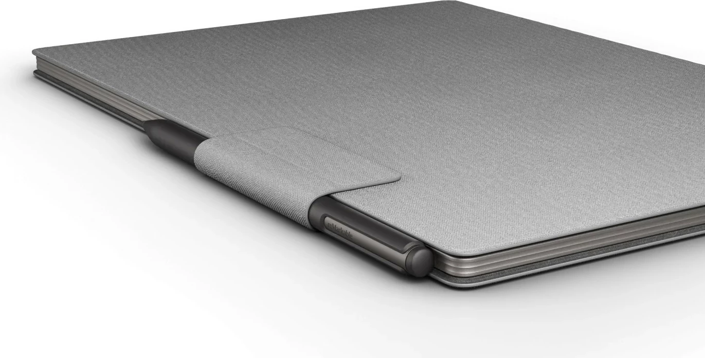 Tablet E-ink reMarkable Paper Pro 11.8\" 64GB me Marker Plus + Book Folio Polymer Weave, Gri