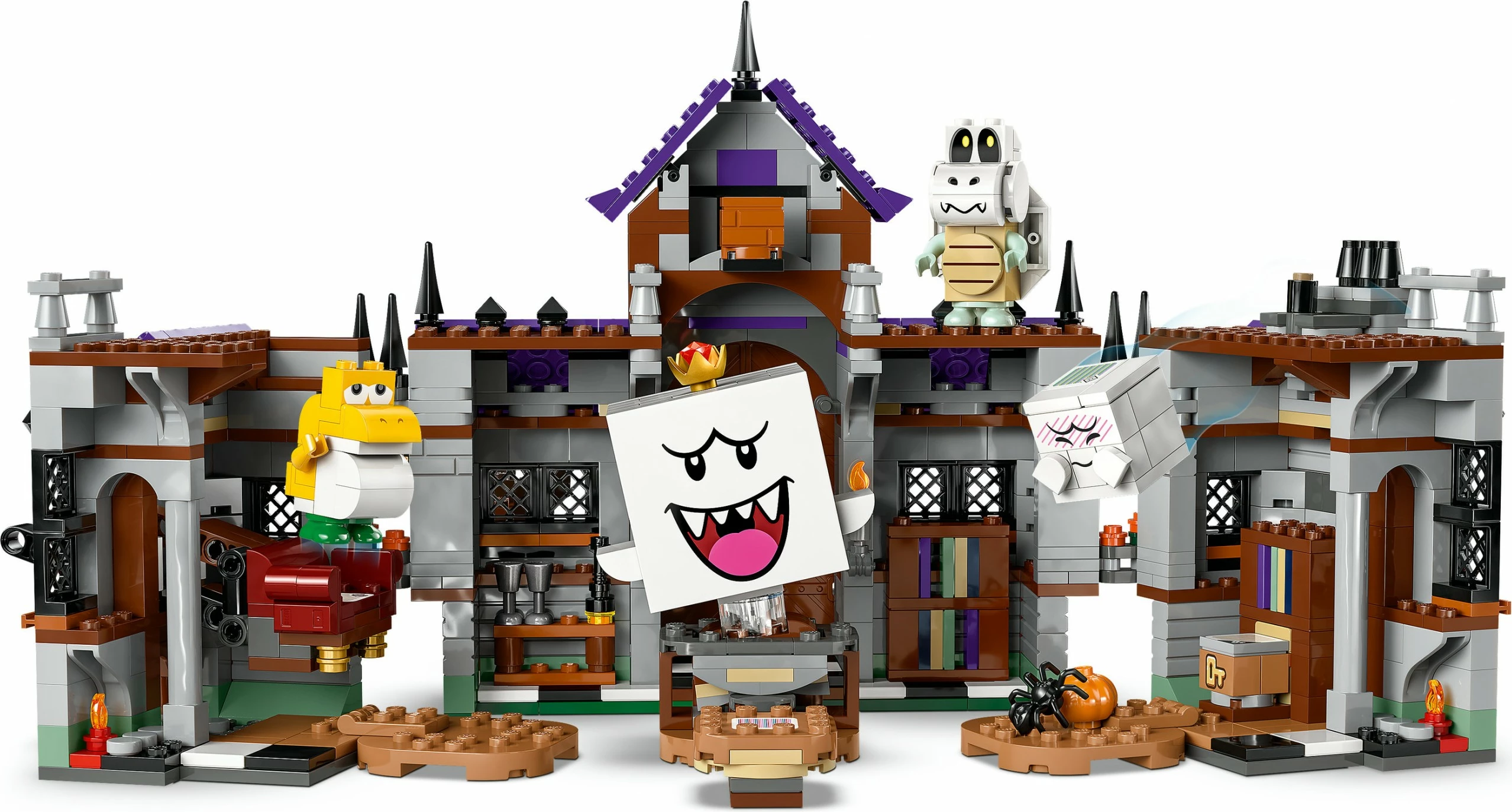 Set ndërtimi LEGO Super Mario 71436 King Boo's Haunted Mansion, shumëngjyrësh