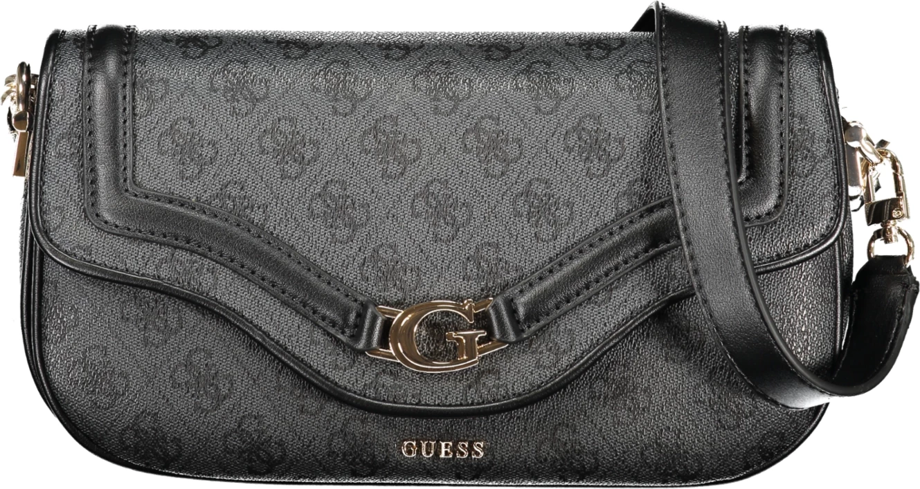 Çantë femra GUESS JEANS DEA BAG, e zezë