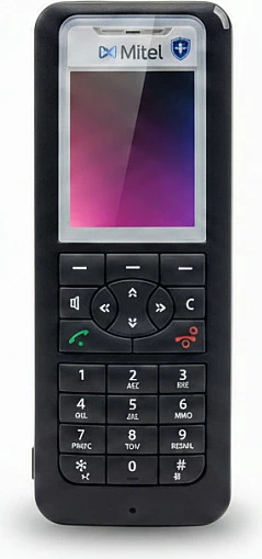 Telefon dore VoIP Mitel 632dt, ekran me ngjyra, i zi