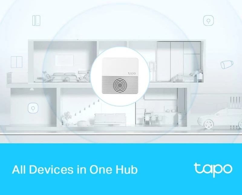 Smart hub, TP-Link Tapo H200, i bardhë