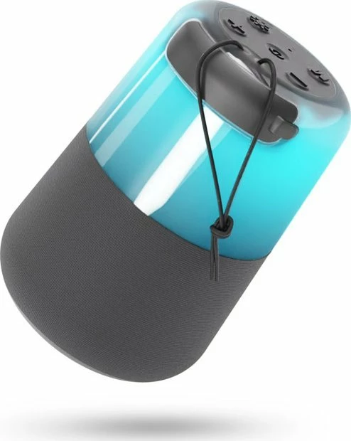 Altoparlant Bluetooth Xblitz Master Go 5W Bluetooth 5.0 me RGB dhe radio, i zi