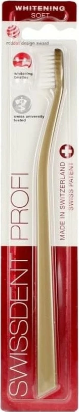 Furçë dhëmbësh Swissdent Profi Whitening Soft Gold 1 copë