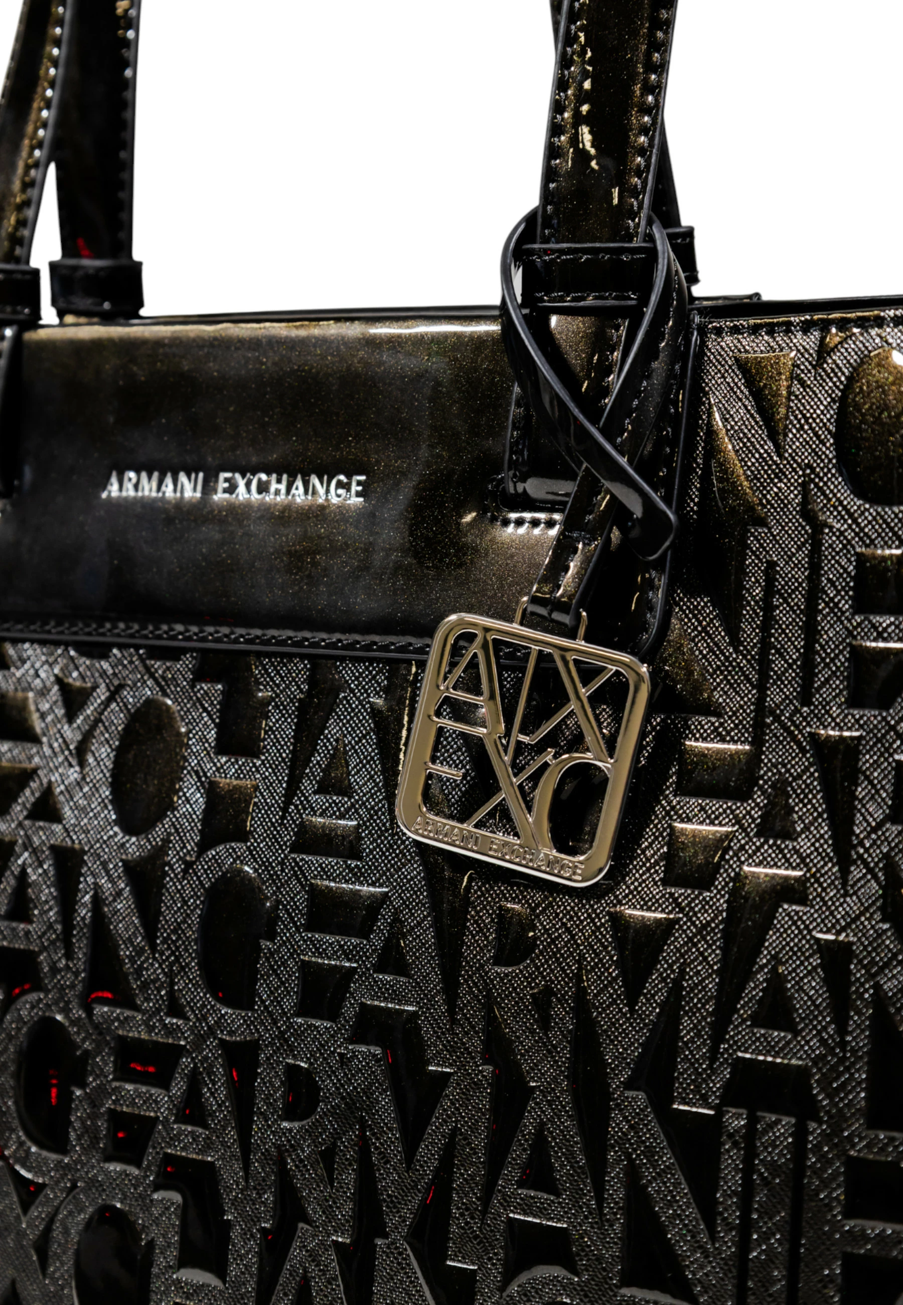 Çantë shopper për femra Armani Exchange XW001481 AF17290, e zezë