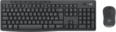 Logitech MK370 for Business – Set tastierë dhe maus pa tela, DE, grafit