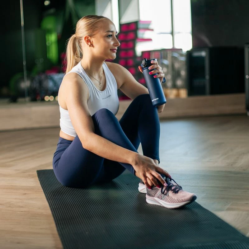 Shishe sportive Meteor, navy blue