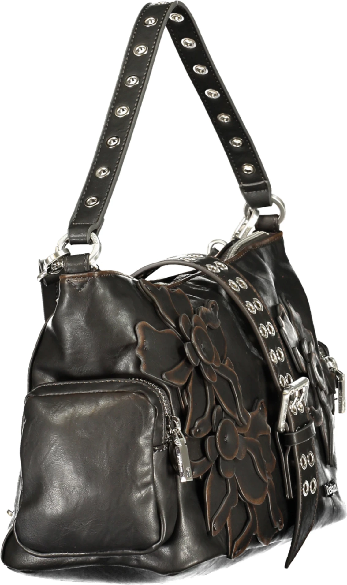 Çantë femra Desigual Curio Choco New Banaba, kafe
