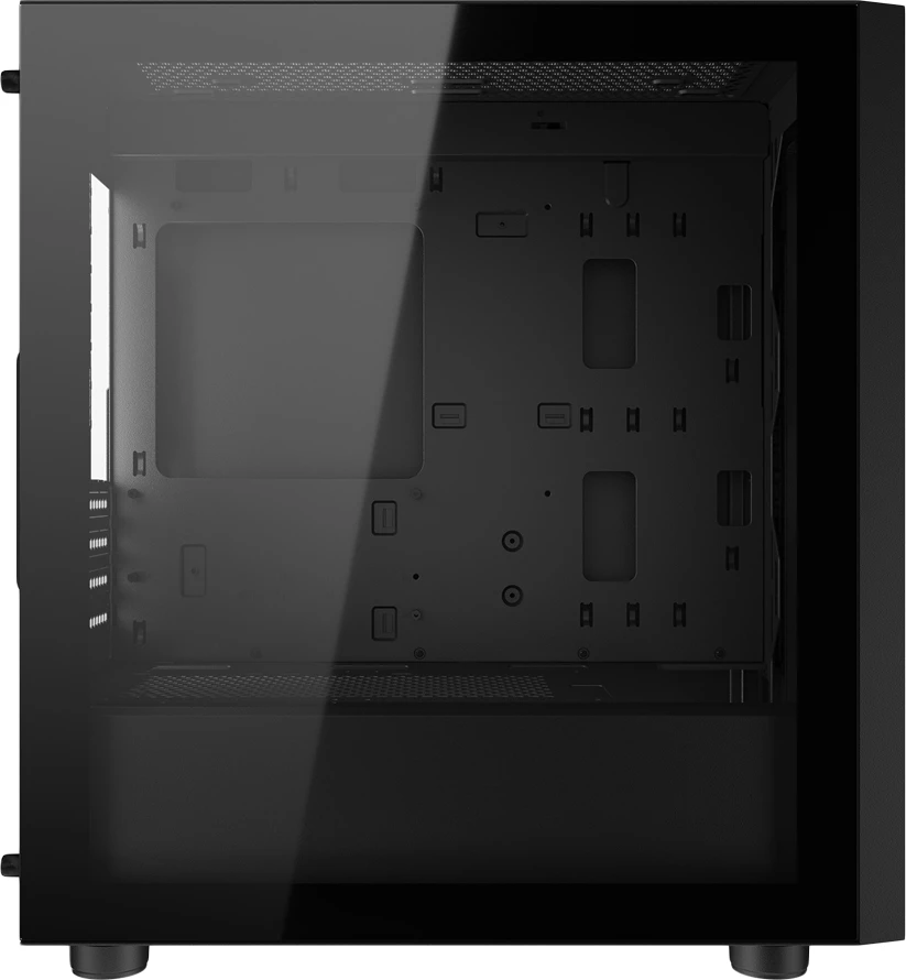 Kasë COUGAR UNIFACE MINI Mini Tower, Micro-ATX/Mini-ITX, tempered glass, e zezë