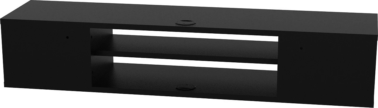 Komodinë TV Skye Decor, Pivot, e zezë