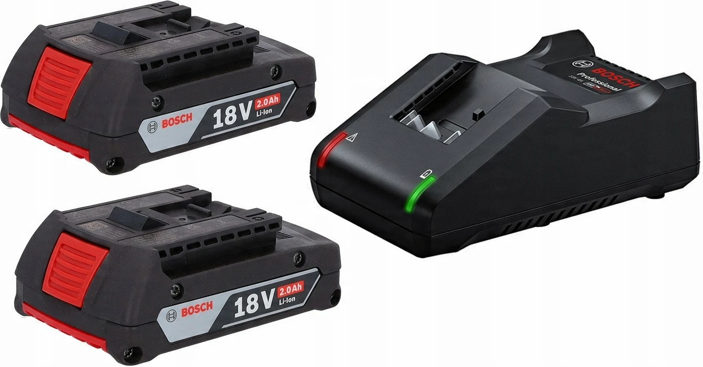 Çekiç shpues akumulator Bosch GBH 18V-18 18V SDS-Plus, 2x 2Ah, me karikues dhe valixhe