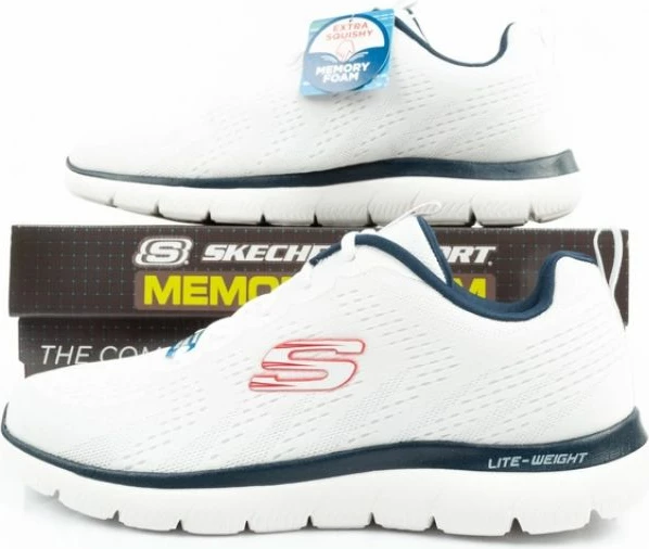 Atlete për meshkuj Skechers, të bardha [Madhësia: 45]