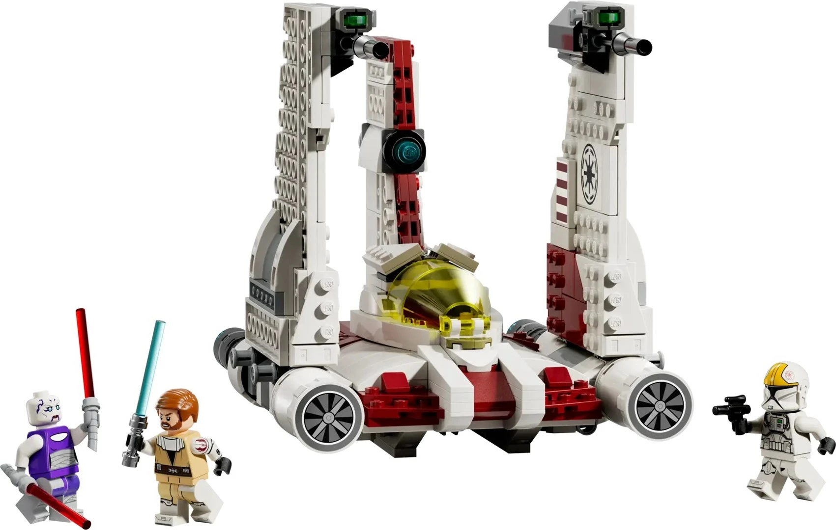 Set LEGO Star Wars V-19 Torrent Starfighter 75432, 567 pjesë, me 3 minifigura