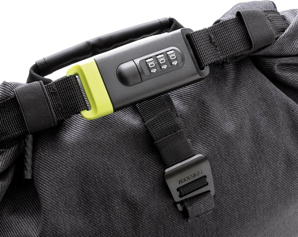 Shpinore XD Design Bobby Urban Lite P705.501 22–27L laptop 15 inç anti-vjedhje e papërshkueshme nga uji e zezë