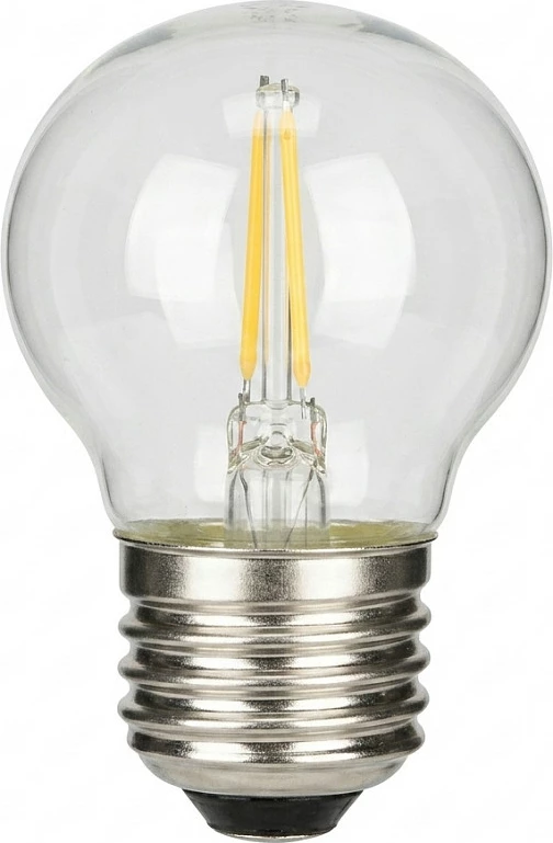 Llambë LED Synergy21 G45, E27, 0.5W, dritë e ngrohtë, transparente