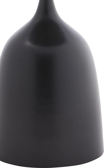 Tavolinë kafeje Agrile Inart metal i zi D50x60cm