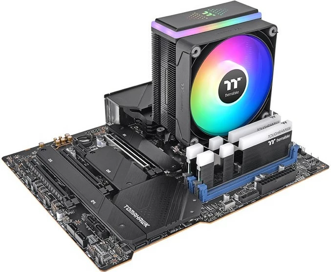 Ftohës ajri Thermaltake ASTRIA 200, 12 cm, 210W TDP, i zi