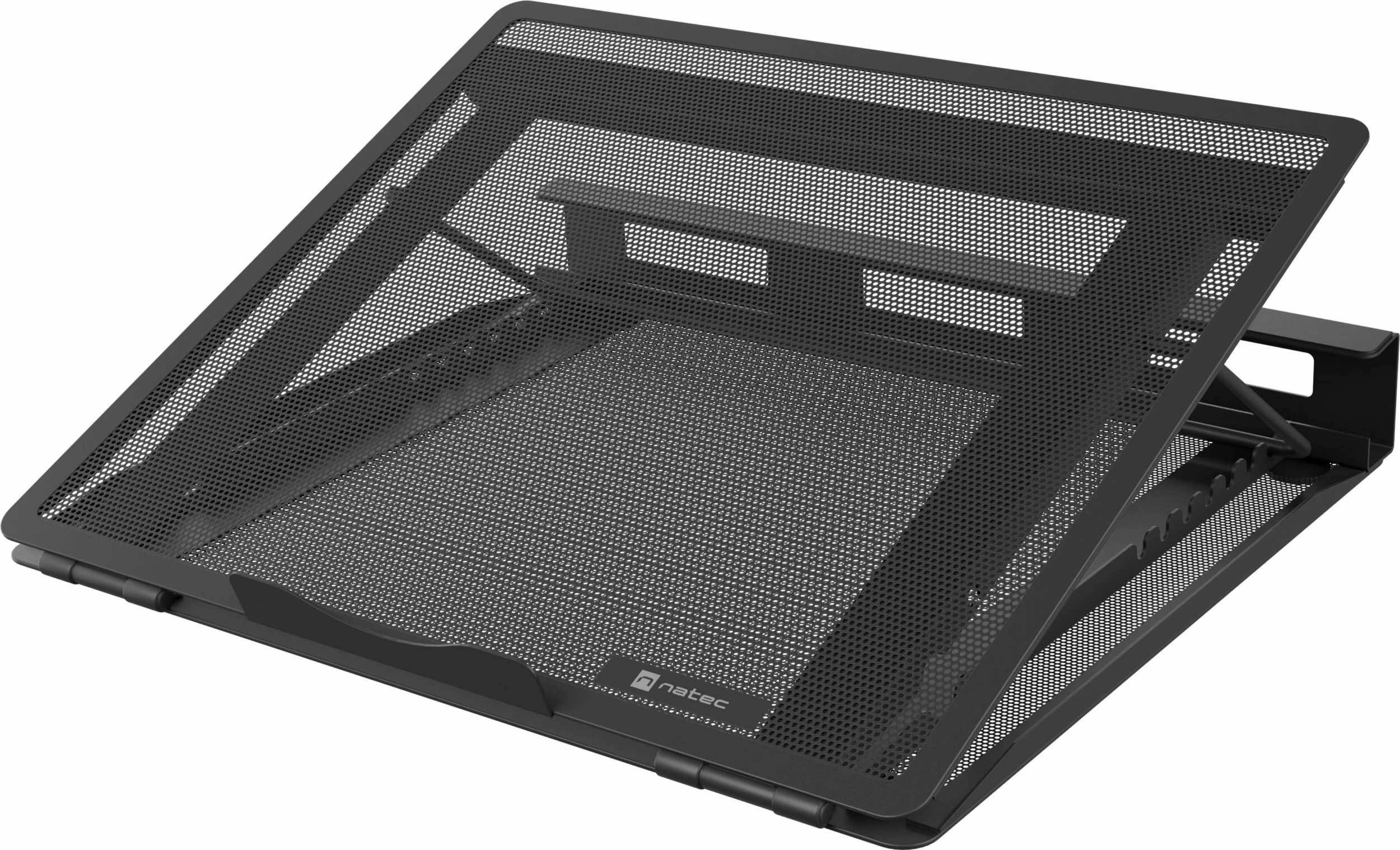Mbajtëse laptopi Natec Tern 2 NPL-2271 për 12.1\"-17.3\", metal, 8 nivele këndi, e zezë
