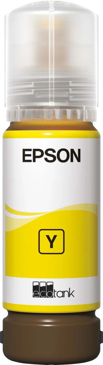 Bojë printeri Epson 107, origjinale, 70 ml, për EcoTank ET-18100, e verdhë