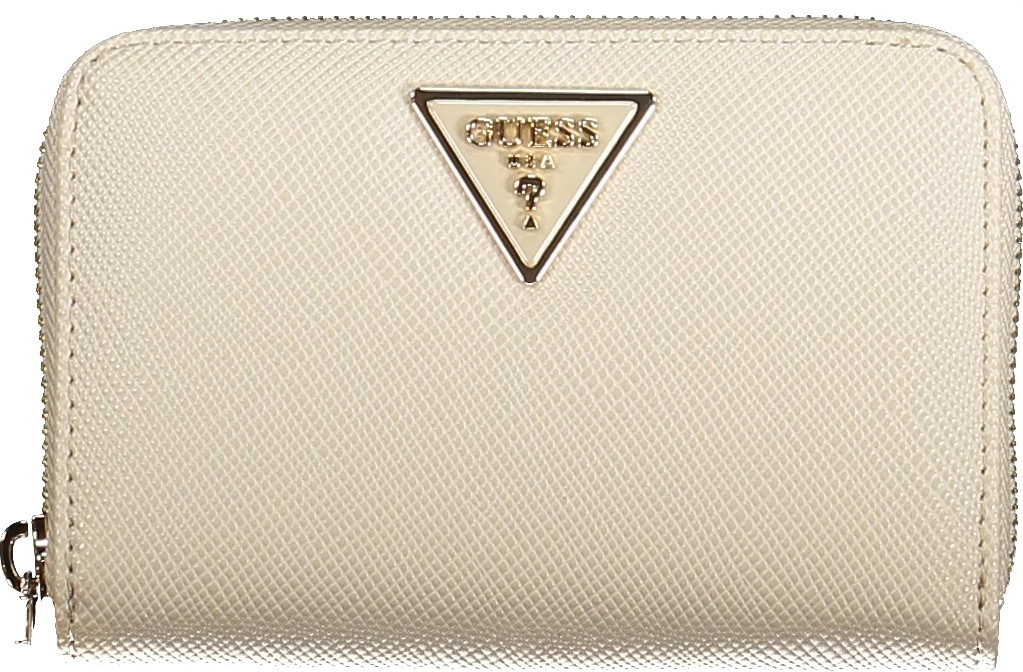 Portofol GUESS JEANS LAUREL II SLG për femra, bezhë