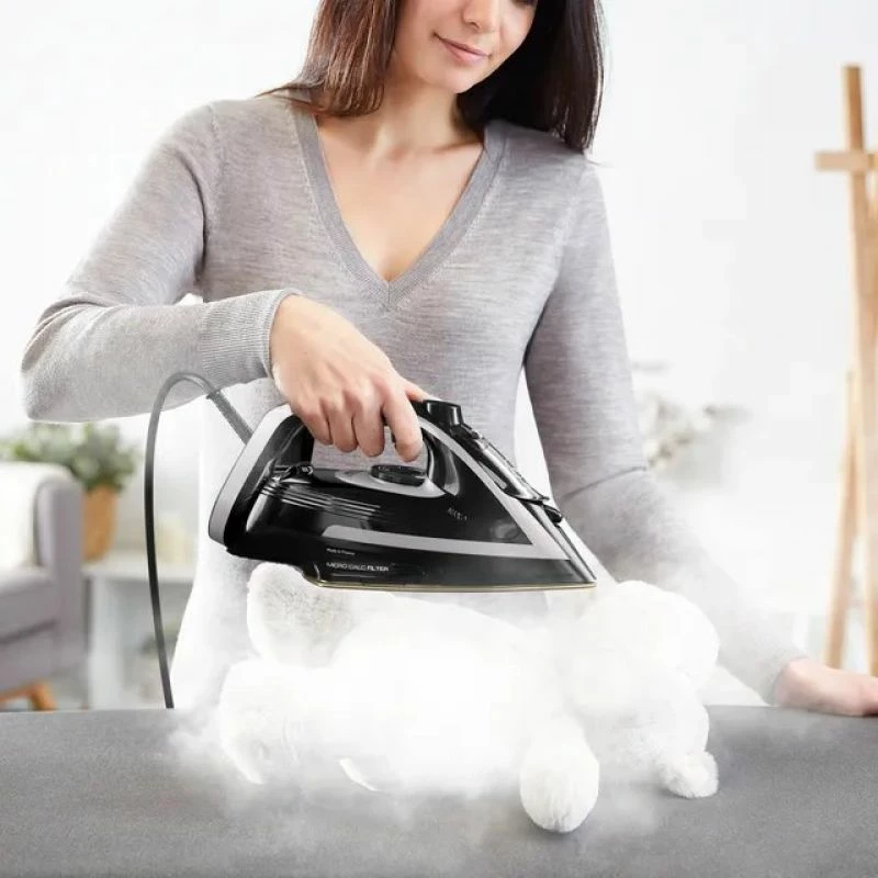 Hekur me avull Tefal Puregliss FV 8062, zi/gri