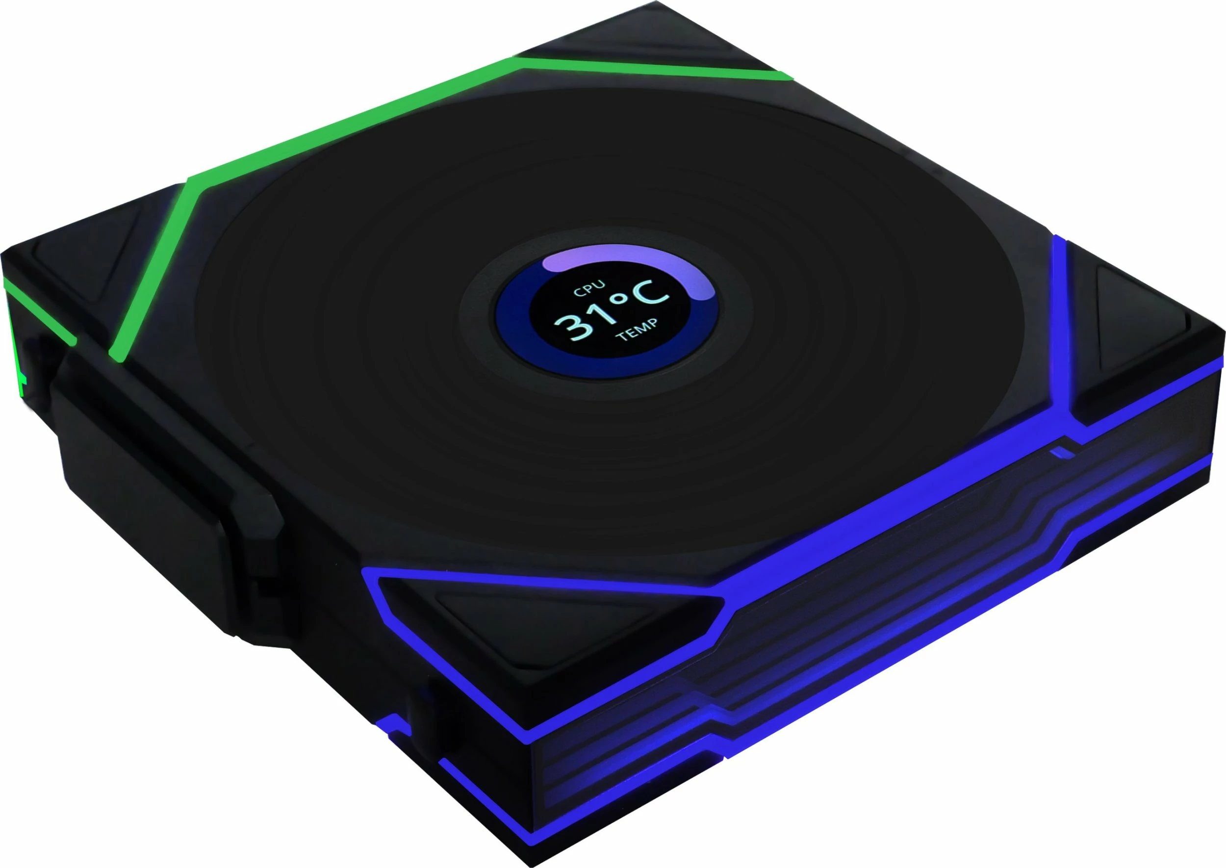 Ventilator PC Lian Li UNI FAN TL Wireless LCD 120mm ARGB, 1 copë, i zi