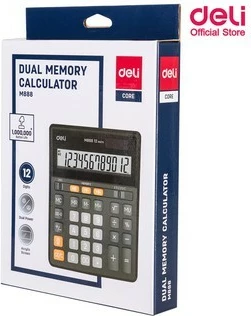 Deli Kalkulator Dual Memory M888 2