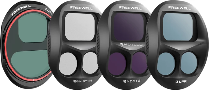 Set filtrash për dron Freewell FW-M4P-EDY për DJI Mavic 4 Pro, 4 copë