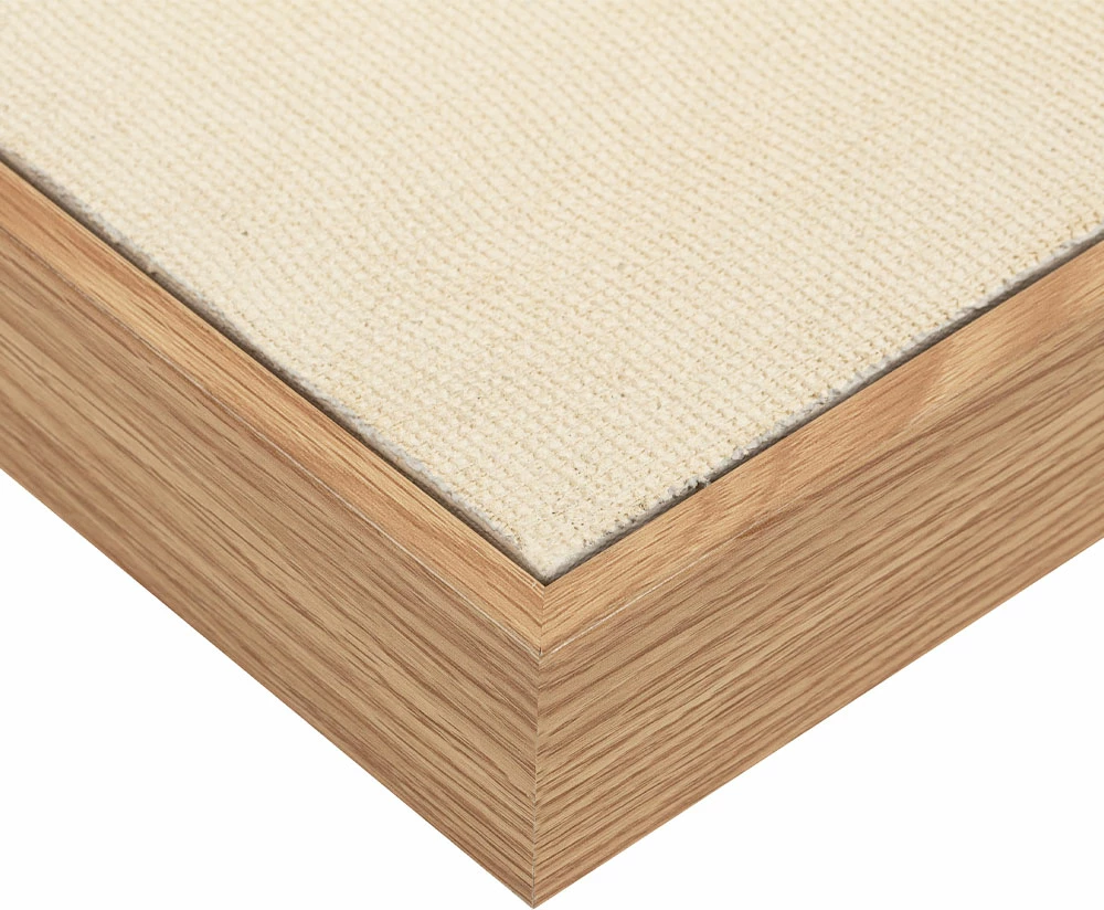 Pikturë dekorative LA ROCCIA II me kornizë, kanavacë, kafe-bezhë-natyrale, 80x80x3.8cm