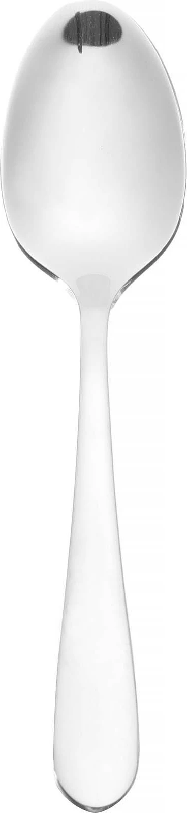 Lugë çaji OVE Como 137 mm, inox 18/10, argjend, set 12 copë