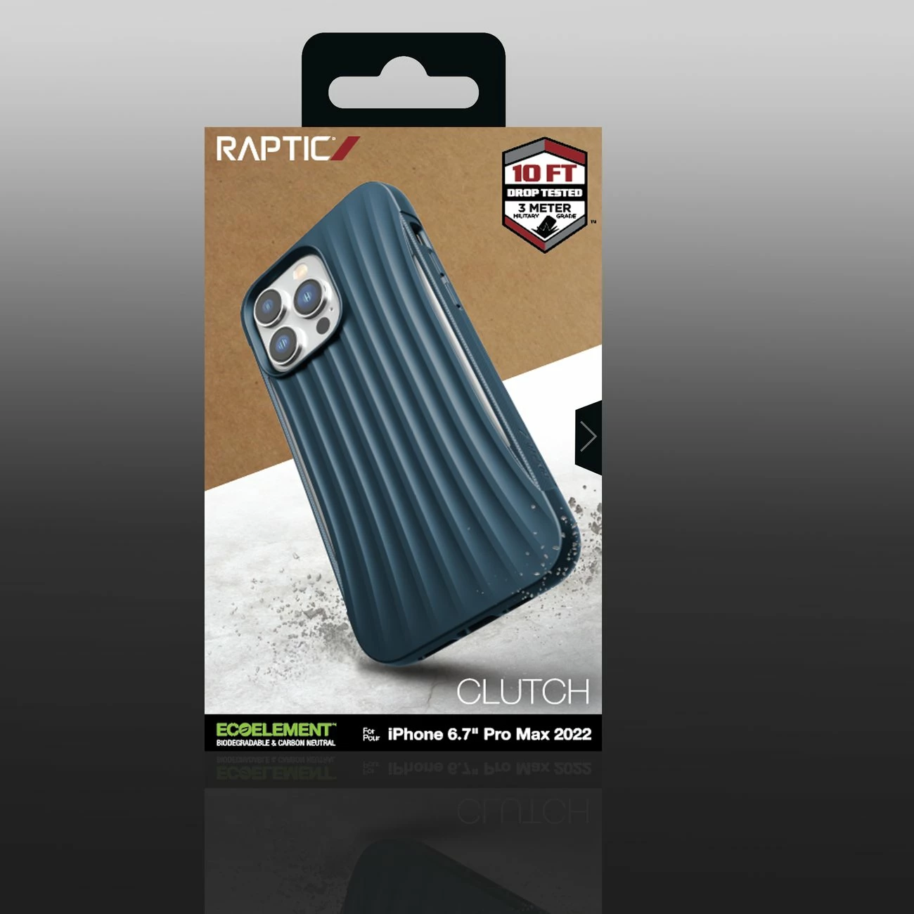 Mbështjellës Raptic X-Doria Clutch për iPhone 14 Pro Max, MagSafe, Blu