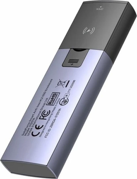 Kuti SSD M.2 NVMe Unitek, gri