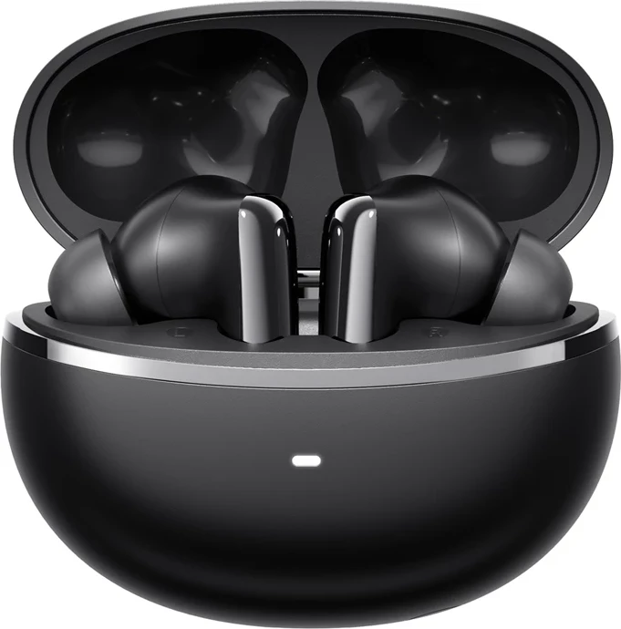 Kufje QCY MeloBuds N70 Lite (HT18) TWS, ANC, Bluetooth 6.0, LDAC, IPX5, Black