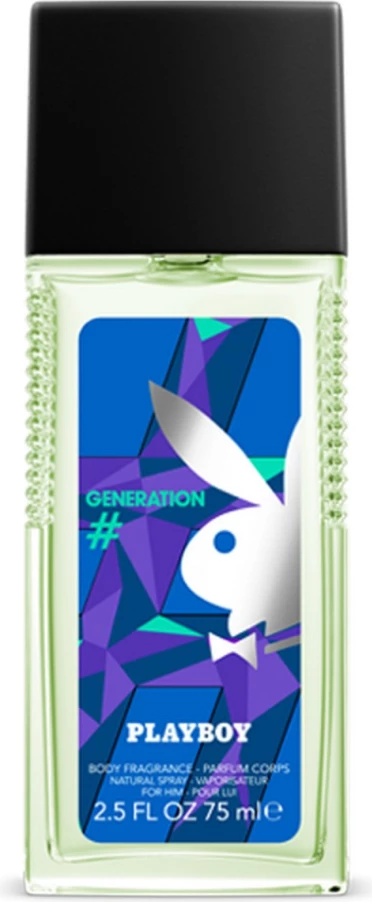  Deodorant Playboy Generation Natural Spray 19 GL, 75 ml