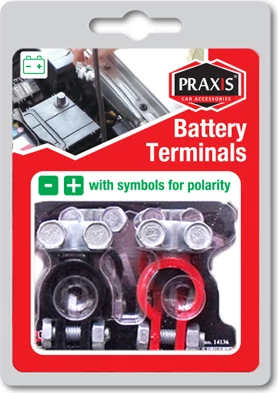 Kleme për bateri Praxis 