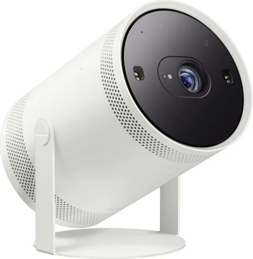 Projektor smart portabël Samsung The Freestyle LFF3C SP-LFF3CLAXXXE, Full HD, 30–100", 400–1200 ANSI lm, DLP, HDMI, zë 360°, i bardhë