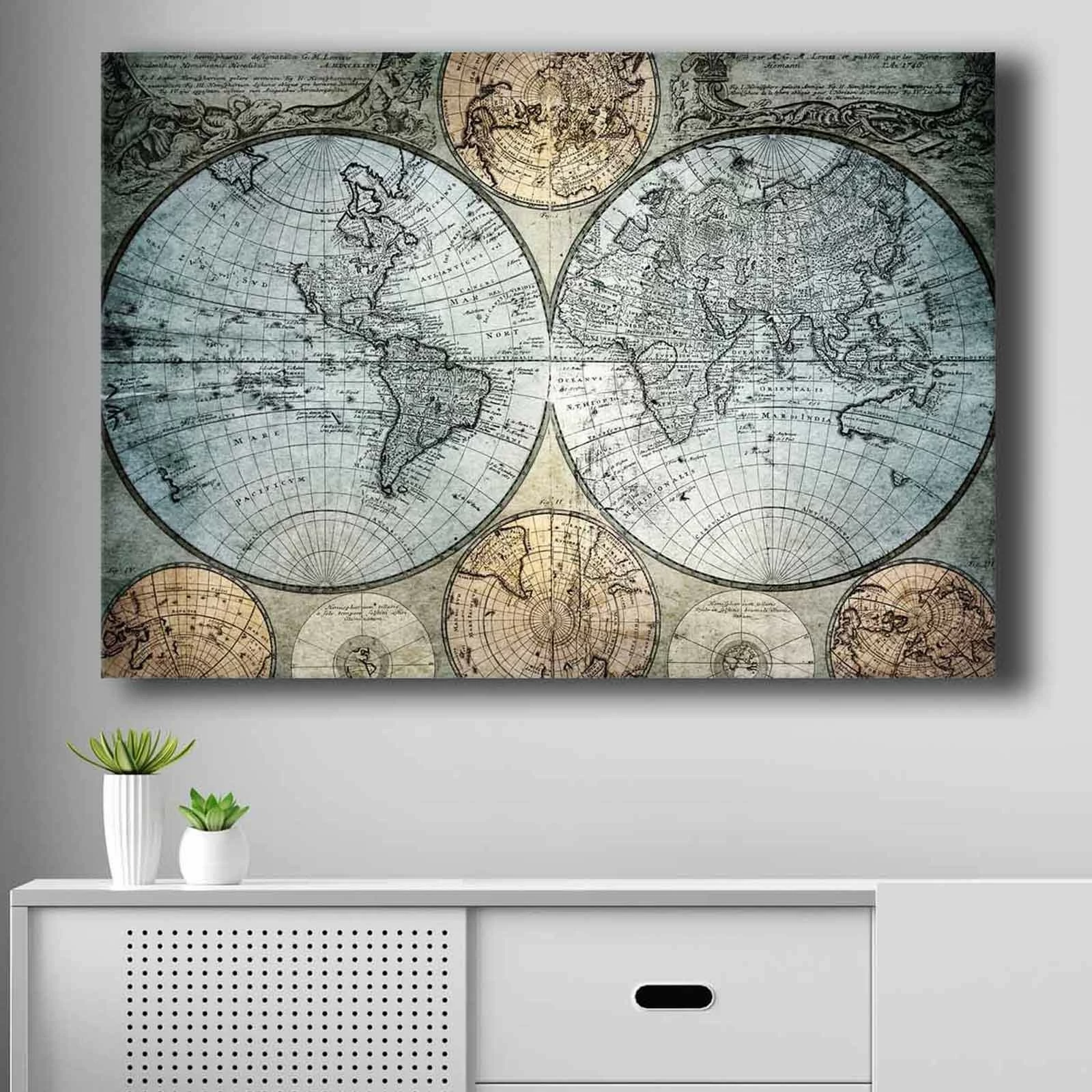 Pikturë dekorative në kanavacë, Wallity, 70100NISC-047, 70x100cm