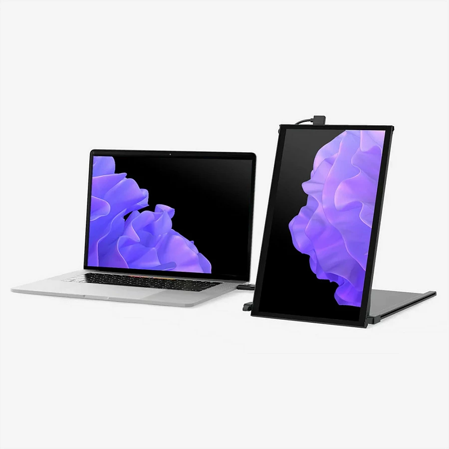 Monitor portativ Mobile Pixels Duex Plus DS 13.3" Full HD 1080p, USB-C/Mini HDMI, i zi