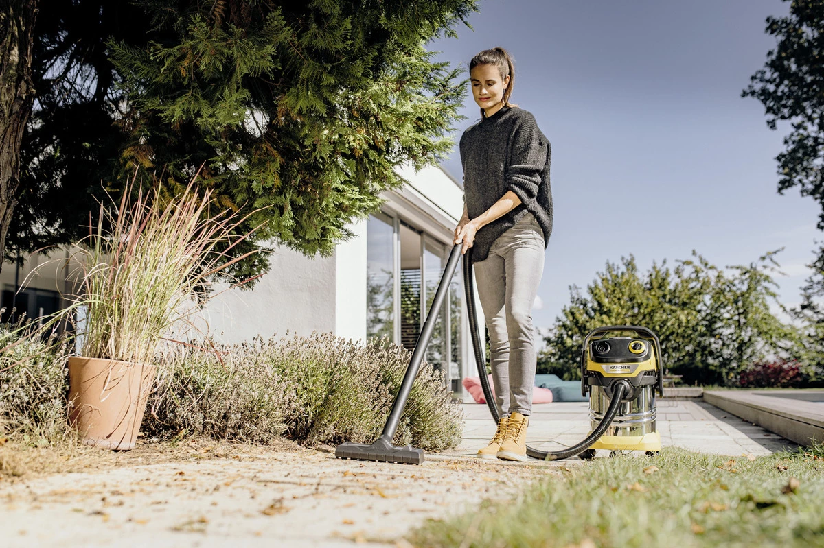 Fshesë multifunksionale e lagësht dhe e thatë Karcher WD 5 S V-25/5/22 1100W 25L, e verdhë