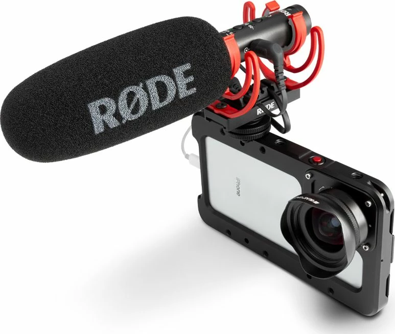 Mikrofon shotgun Rode VideoMic NTG, 3.5mm + USB-C, superkardioid, bateri 30h, e zezë