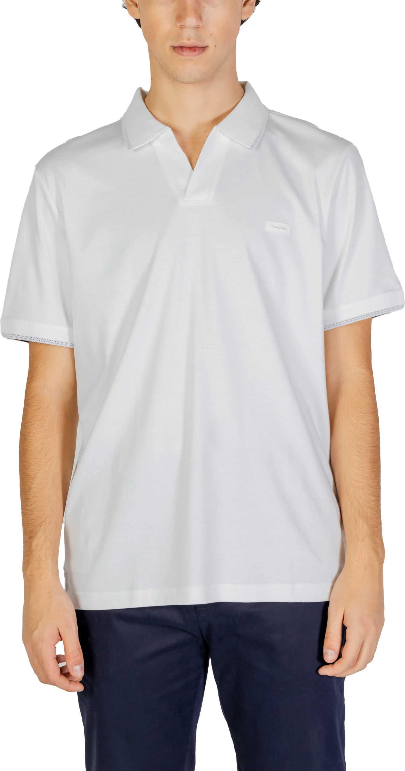 Maicë polo për meshkuj Calvin Klein Jeans K10K113072, e bardhë [Madhësia: XXL]