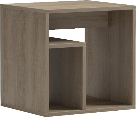 Tavolinë anësore Doublo, ngjyrë sonoma, 40x35x40cm