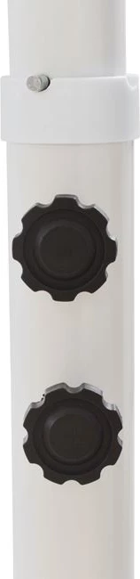 Ombrellë e varur D300x237cm. Rrumbullake me 4 këmbë në bazë FH6008