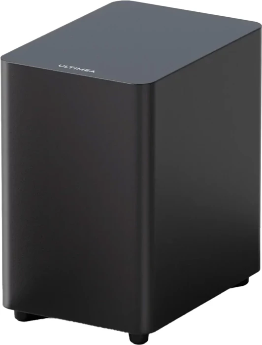 Soundbar Ultimea Aura A40 7.1 Virtual Surround, 330 W, me subwoofer 4" dhe 4 altoparlantë