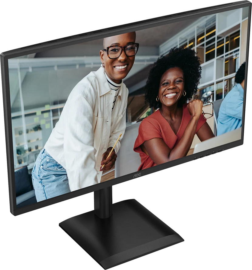 Monitor AOC Q27E4U 27" QHD IPS 120Hz HDR me Adaptive Sync, USB hub, Altoparlantë, i zi