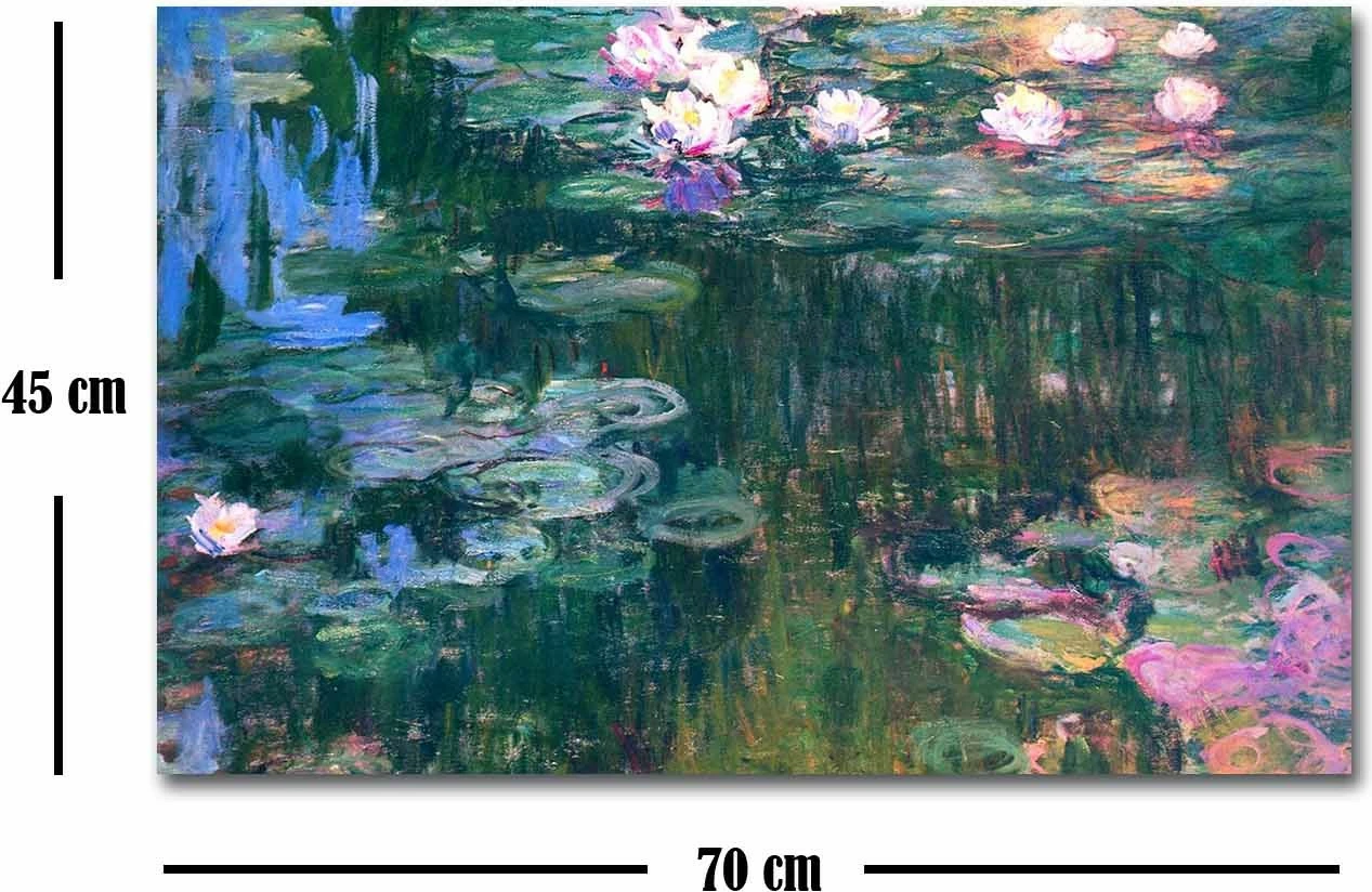 Pikturë dekorative në kanavacë, Wallity, FAMOUSART-048, shumëngjyrëshe, 45x70cm