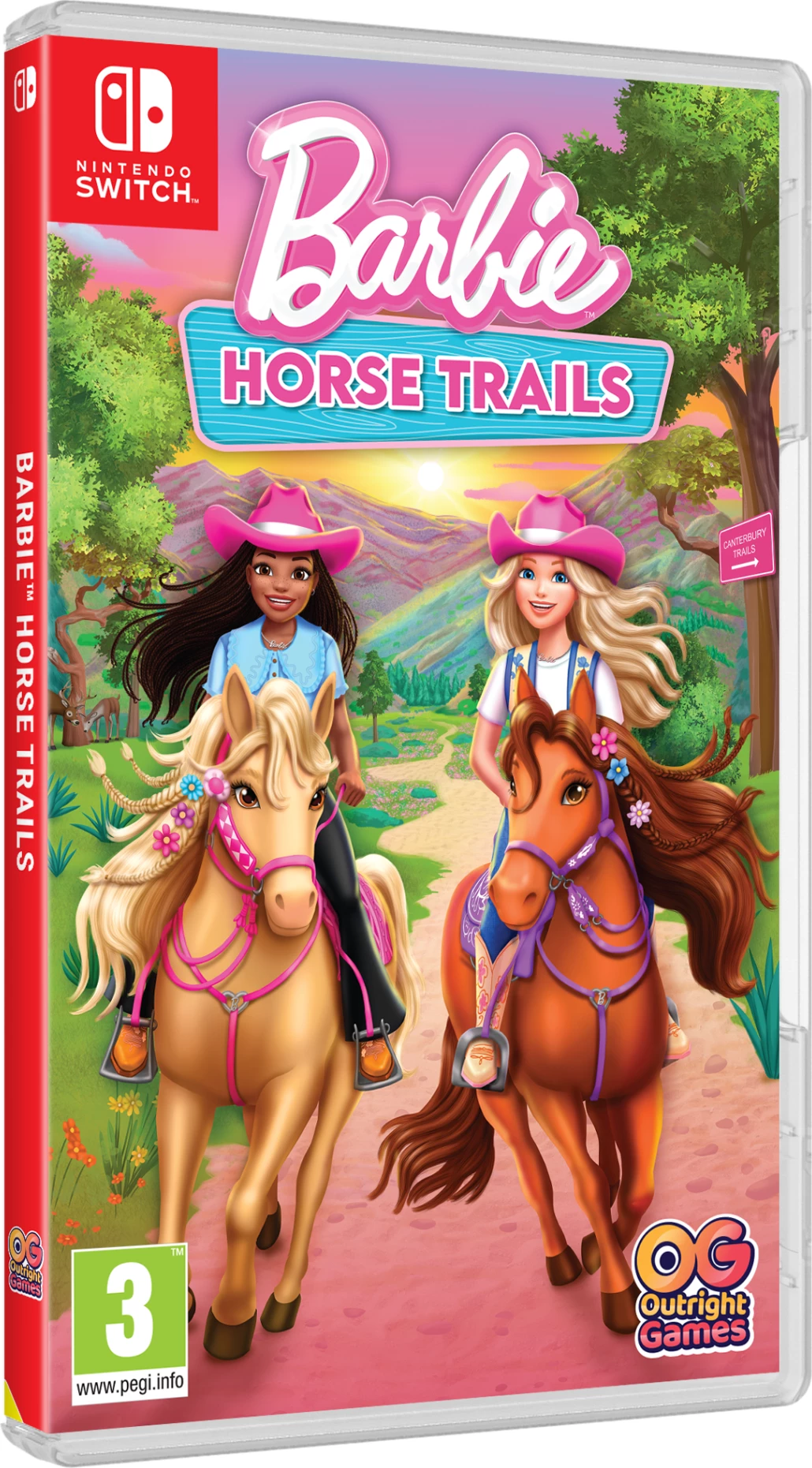 Lojë Nintendo Switch Outright Games Barbie: Horse Trails PEGI 3