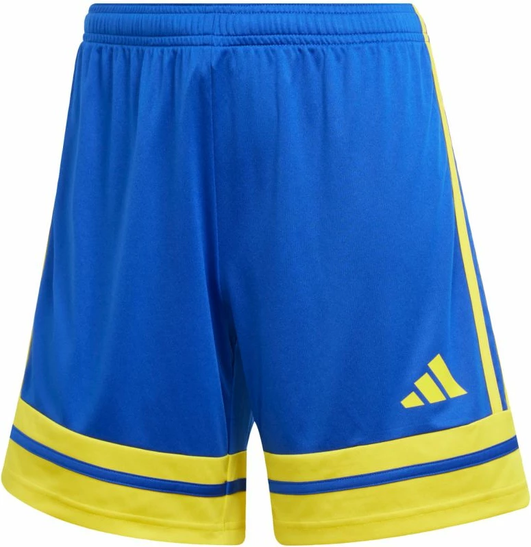Shorce për femra adidas Squadra 25 JN5408, kaltër e verdhë