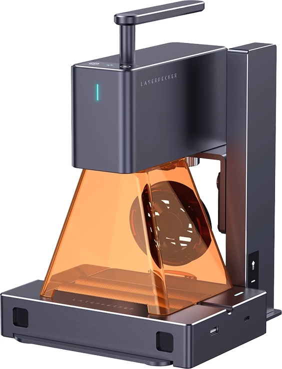 Makineri gravurimi me lazer LaserPecker LP2BV, 5W, NICHIA, e zezë, Basic Version